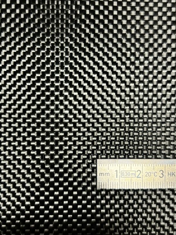 Carbongewebe Leinwand 200g/m² auf Rolle