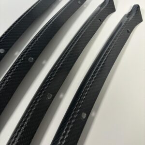 Audi 100 Typ 44 Vollcarbon C-Säulen-Verkleidung Set