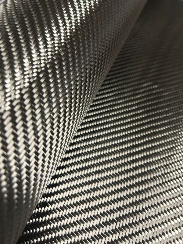 Carbonteile-Herstellung und Composites 8 (R3) Carbongewebe Köper 200g/m² auf Rolle - 16,8m²