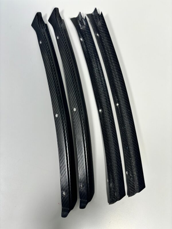 Audi 100 Typ 44 Vollcarbon C-Säulen-Verkleidung Set – Bild 4