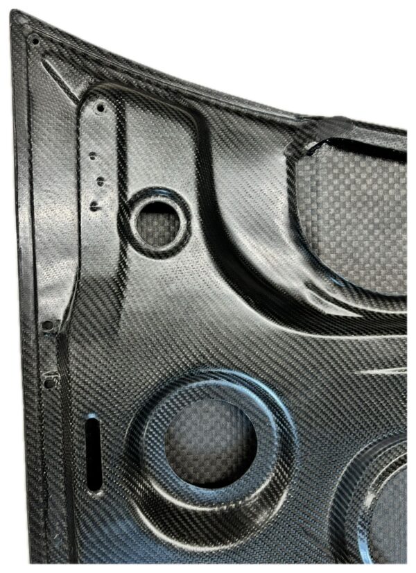 VW Golf 2 (MK2) Carbon Motorhaube/ Unterseite in Sichtcarbon – Bild 6